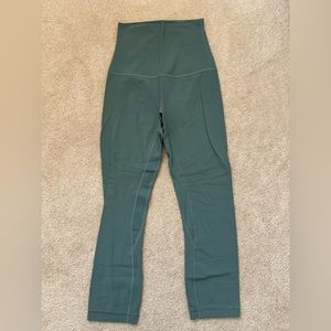 Lululemon Teal Align High Rise legging